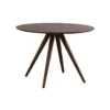 Table à manger ronde noyer d106 cm walford