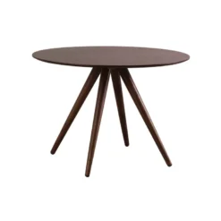 Table à manger ronde noyer d106 cm walford