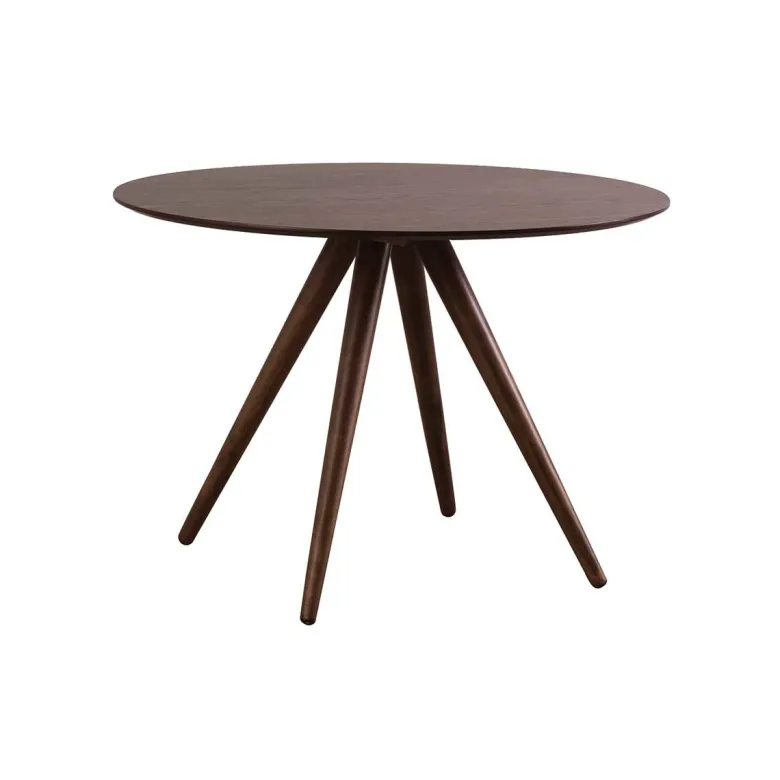Table à manger ronde noyer d106 cm walford