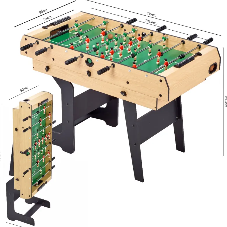 Table multi jeux pliable 16 en 1