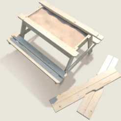 Table pique-nique bac à sable
