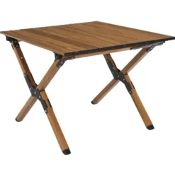 Table pliante effet bois