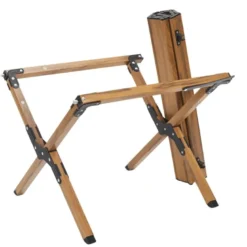 Table pliante effet bois