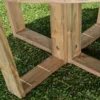 Table ronde teck recyclé 150 cm newhaven