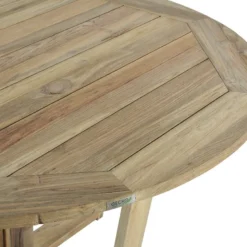 Table ronde teck recyclé 150 cm newhaven