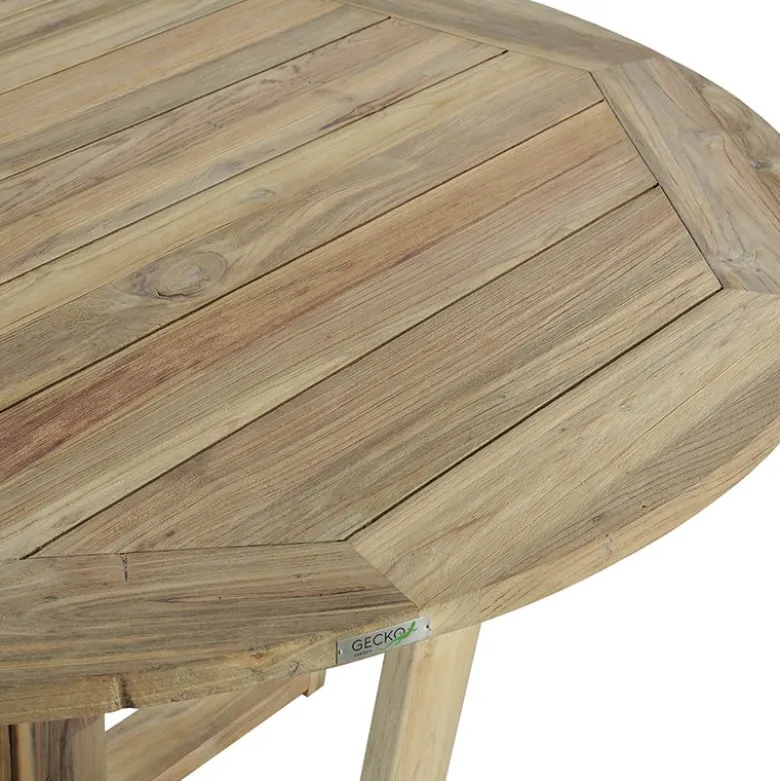 Table ronde teck recyclé 150 cm newhaven