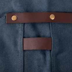 Tablier cuir homme n°547 bleu marine