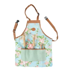 Tablier jardin imprimé fleurs