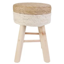 Tabouret blue lagoon beige