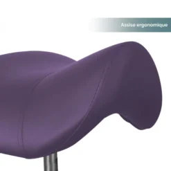 Tabouret ergonomique - violet