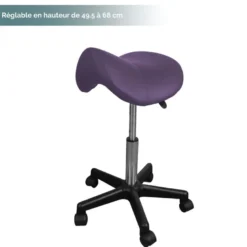 Tabouret ergonomique - violet