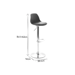 Tabourets de bar rouges (lot de 2) steevy