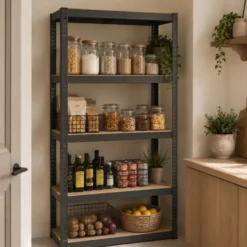 Étagère de stockage, rangement, 5 niveaux