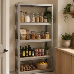 Étagère de stockage, rangement, 5 niveaux