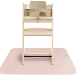 Tapis anti-éclaboussure blush (108 x 108 cm)