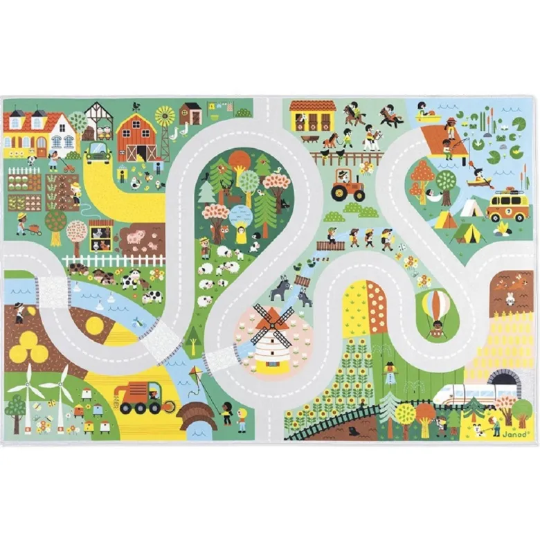 Tapis de jeu campagne