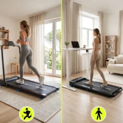 Tapis de marche et course 2-en-1 walkpad hypermotion sous bureau