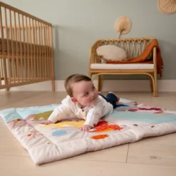 Tapis de parc réversible amis dinos