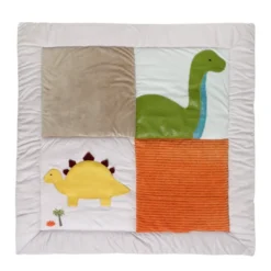 Tapis de parc réversible amis dinos