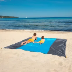 Tapis de plage anti-sable imperméable