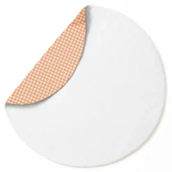 Tapis d'eveil havane en coton bio blanc