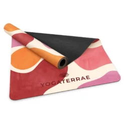 Tapis de yoga antidérapant microfibre voyage 1 mm kyoto