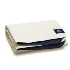 Tapis de yoga de voyage bleu
