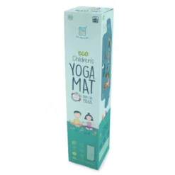 Tapis de yoga enfant vert