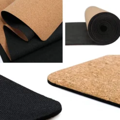 Tapis de yoga liège attrape rêves 5mm