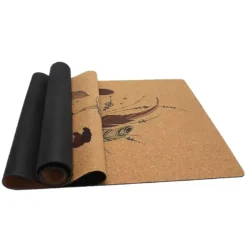 Tapis de yoga liège attrape rêves 5mm