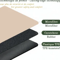 Tapis de yoga épais 6mm élévation