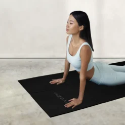 Tapis de yoga pliable