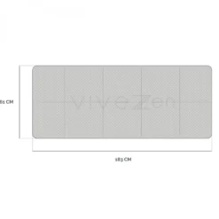 Tapis de yoga pliable