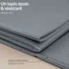Tapis de yoga pliable