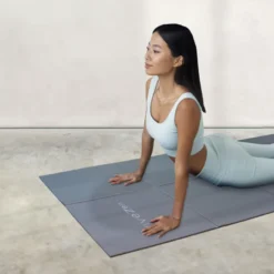 Tapis de yoga pliable