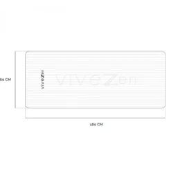 Tapis de yoga 180 x 60 cm
