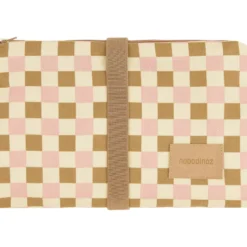 Tapis à langer imperméable yellow pink mosaic hyde park