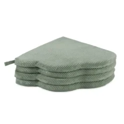 Tapis plush nest vert