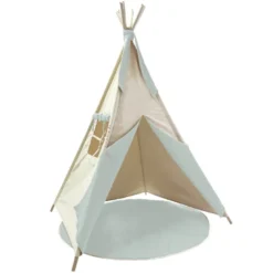 Tapis pour tipi bobble vert