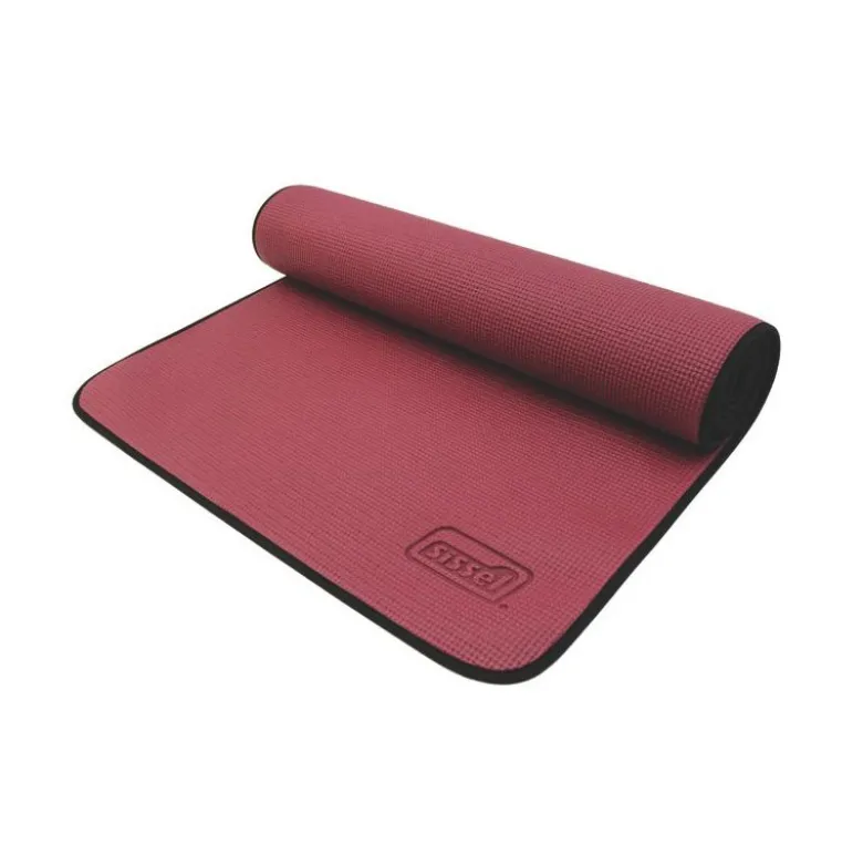 Tapis sissel yoga pilates bordeaux