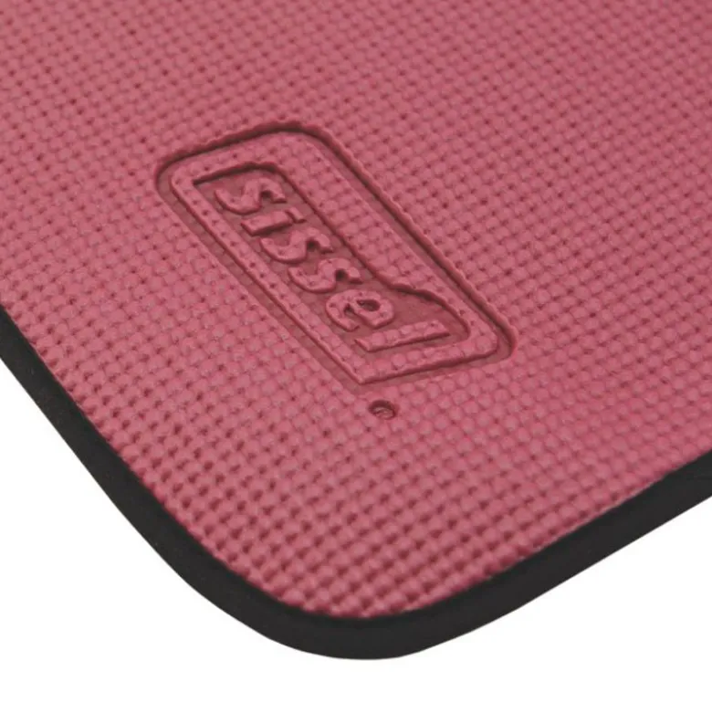 Tapis sissel yoga pilates bordeaux