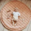 Tapis éveil sac à langer organic fleuri