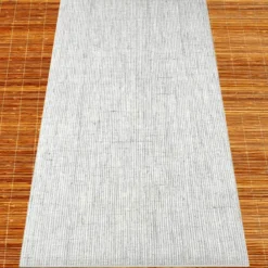 Tapis yoga bio latex et jute blanc 4mm