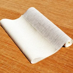 Tapis yoga bio latex et jute blanc 4mm