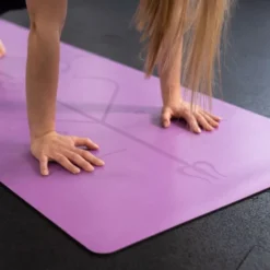 Tapis yoga pu-caoutchouc naturel + sac