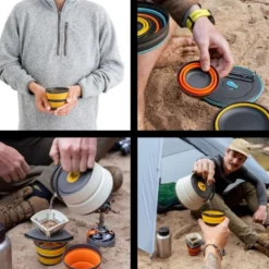 Tasse pliable sea to summit frontier collapsible cup orange
