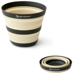 Tasse pliable sea to summit frontier collapsible cup blanche