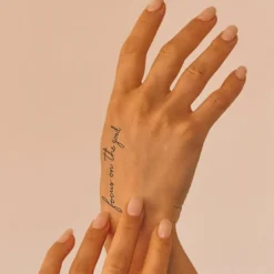 2 tatouages temporaires vegan