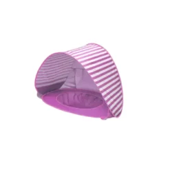 Tente de plage pour bébé avec mini piscine en polyester violet