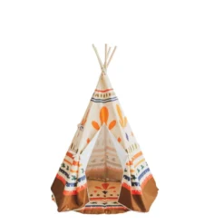 Tente tipi avec tapis native vibe - beig